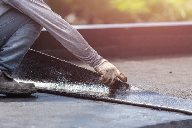 Professional Waterproofing technician working in Fairview, GA